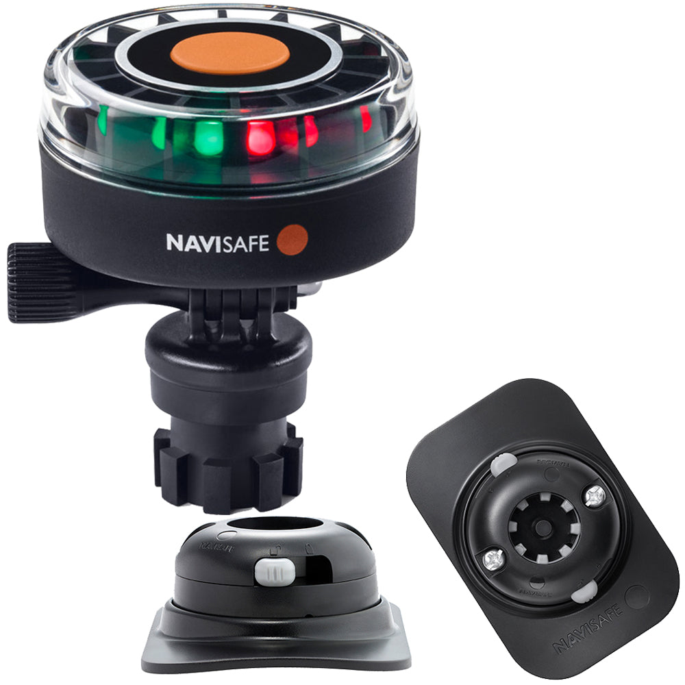 Navisafe Navilight 2NM Tricolor Navigation Light with Navimount Base & RIB Mount
