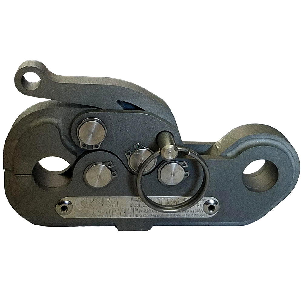 Sea Catch TR5 Quick Release Hook, 7/16" Shackle – Aerospace Stainless Steel