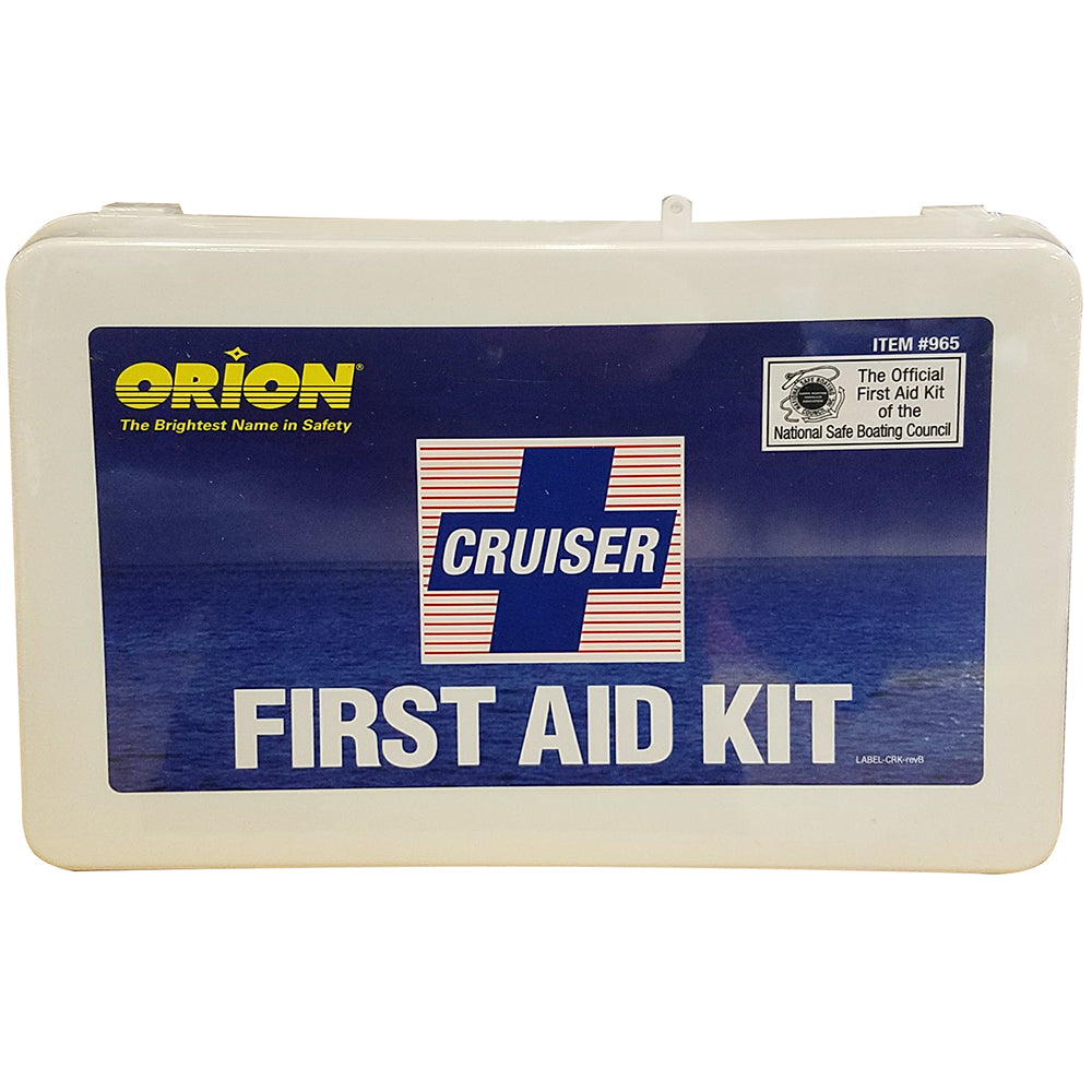 Orion Cruiser First Aid Kit, 158 Pieces, Water-Resistant Case