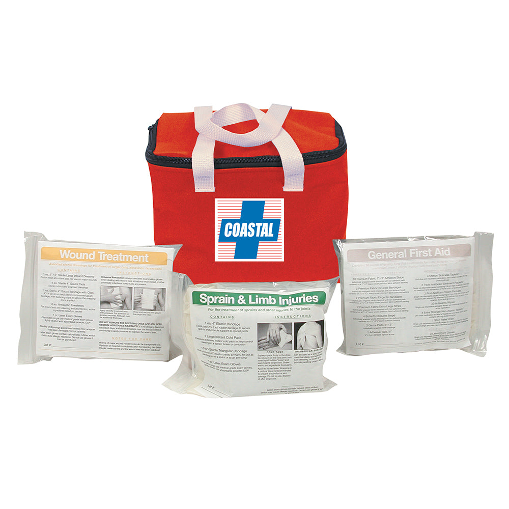 Orion Coastal First Aid Kit, 76-Piece Soft Case, Made in USA