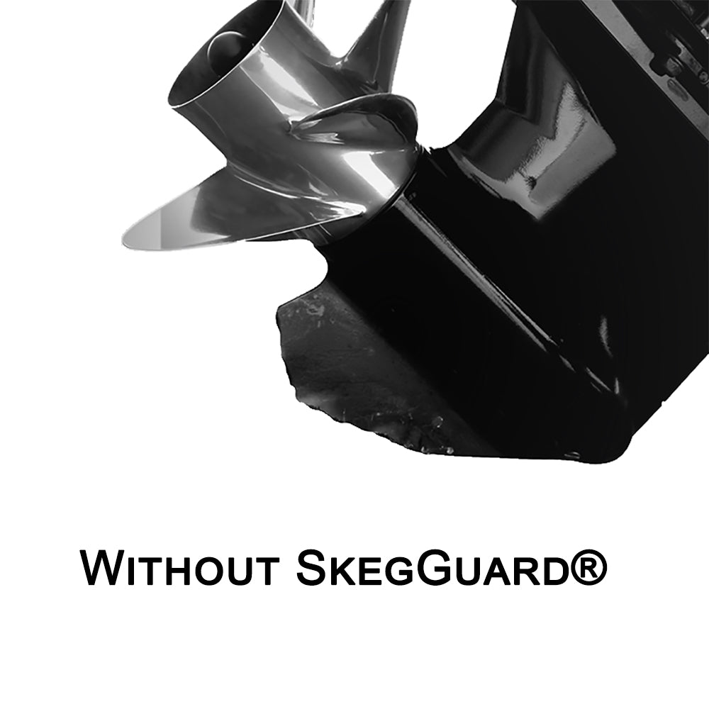 Megaware SkegGuard Stainless Steel Replacement Skeg, Yamaha Outboards