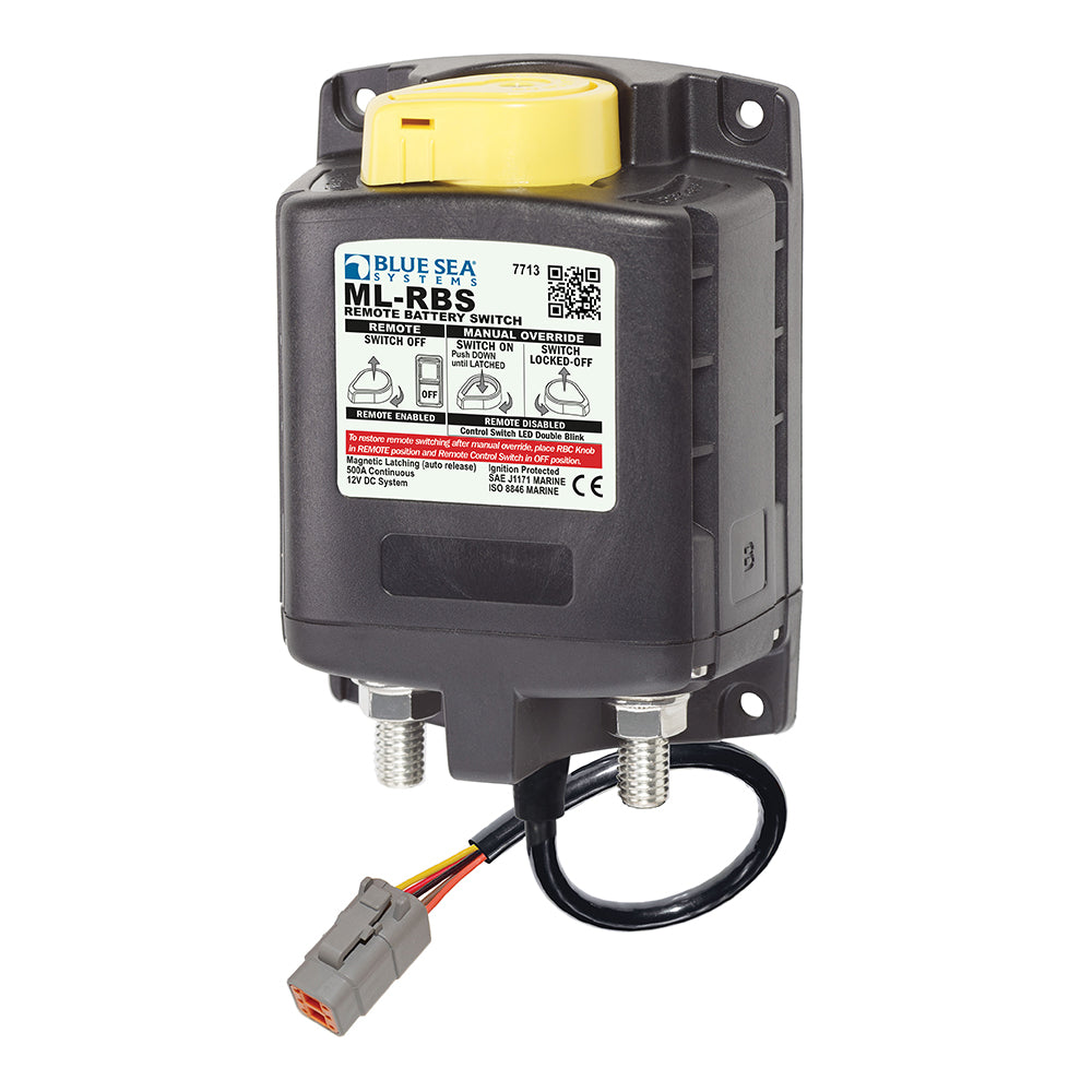 Blue Sea Systems ML-RBS Remote Battery Switch, 12V 500A