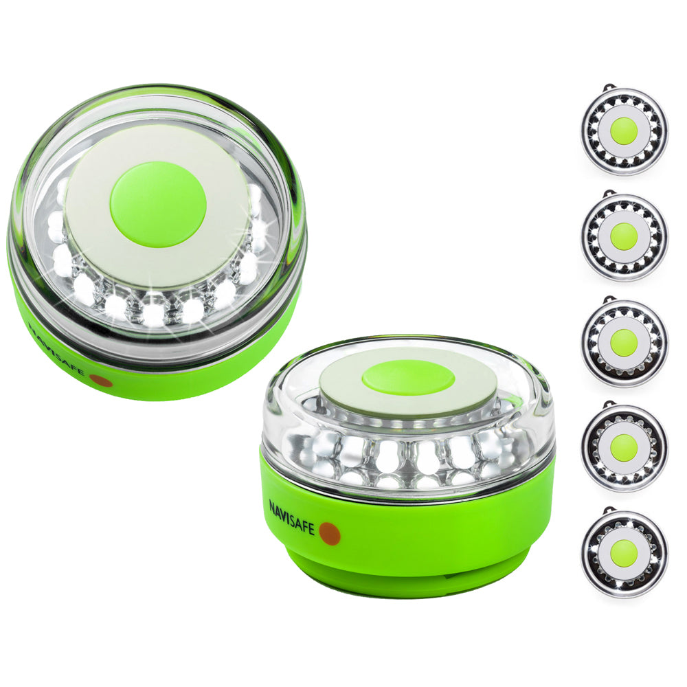 Navisafe Navilight 360° Rescue, 2NM USCG Approved – Green Base
