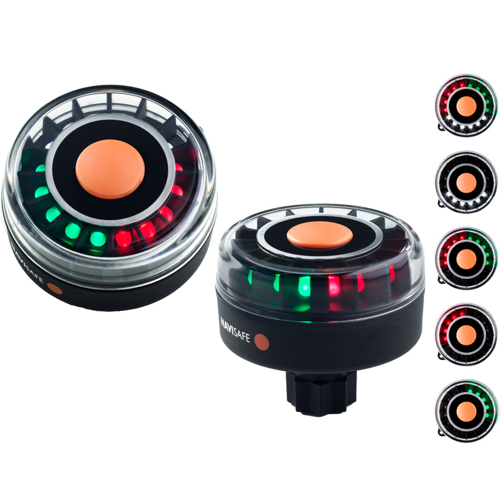 Navisafe Navilight Tricolor LED Navigation Light, 2NM w/RAILBLAZA Base