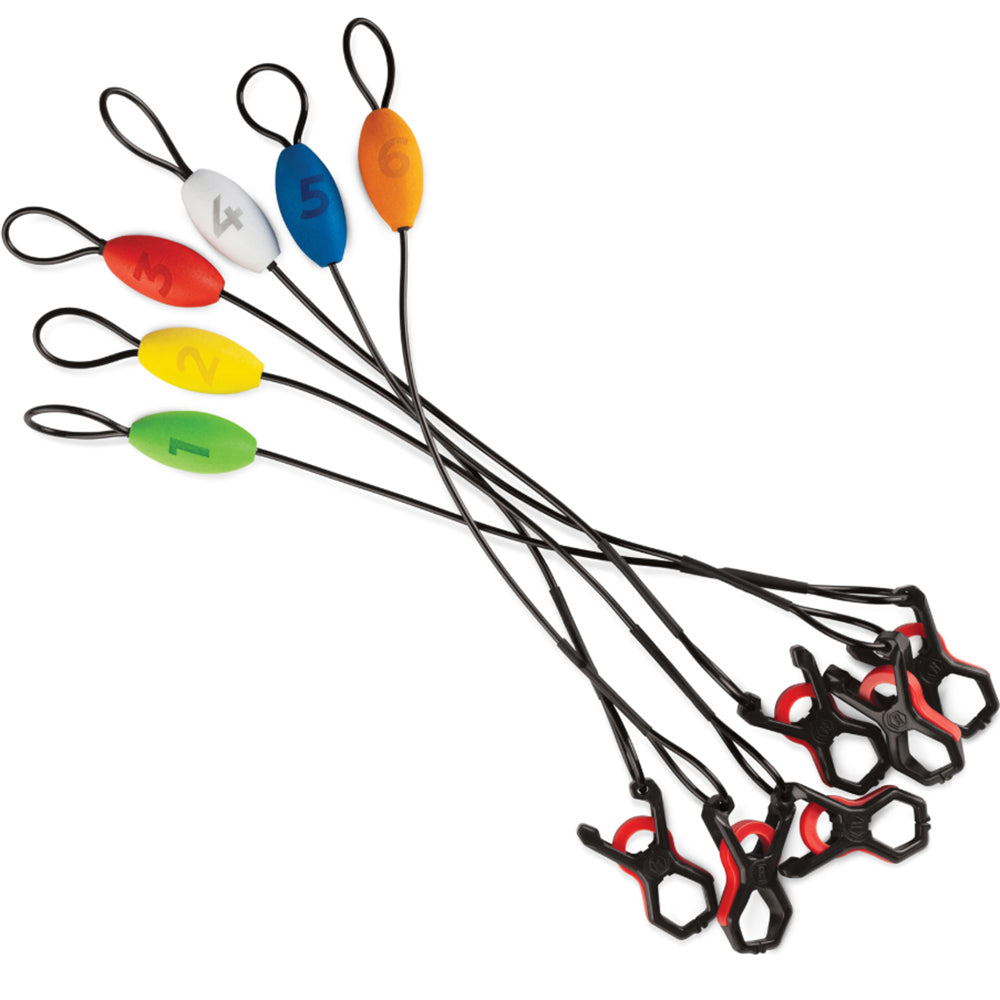 Rapala Lip-Grip Cull Tags, 6-Piece Fishing System