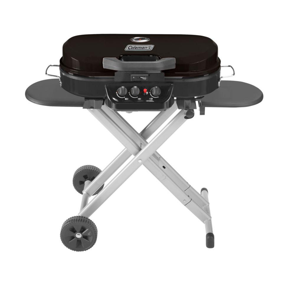 Coleman RoadTrip 285 Portable Stand-Up Propane Grill, 20,000 BTUs, 285 sq. in.