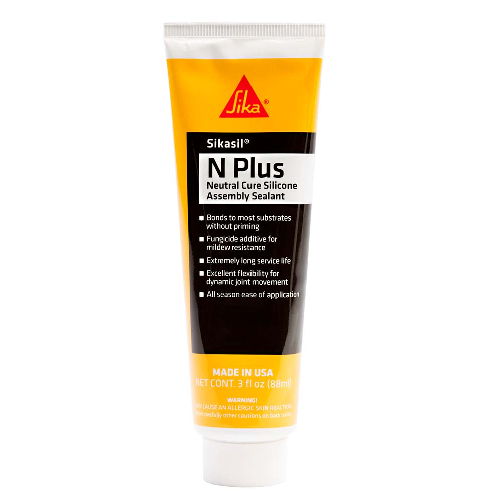 Sika Sikasil®-N Plus Clear 10oz w/Nozzle