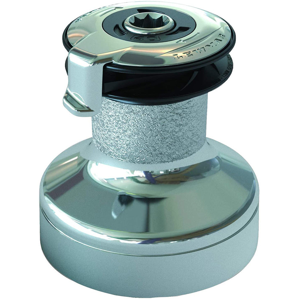 Lewmar 40ST EVO Self-Tailing Winch, Alloy Chrome