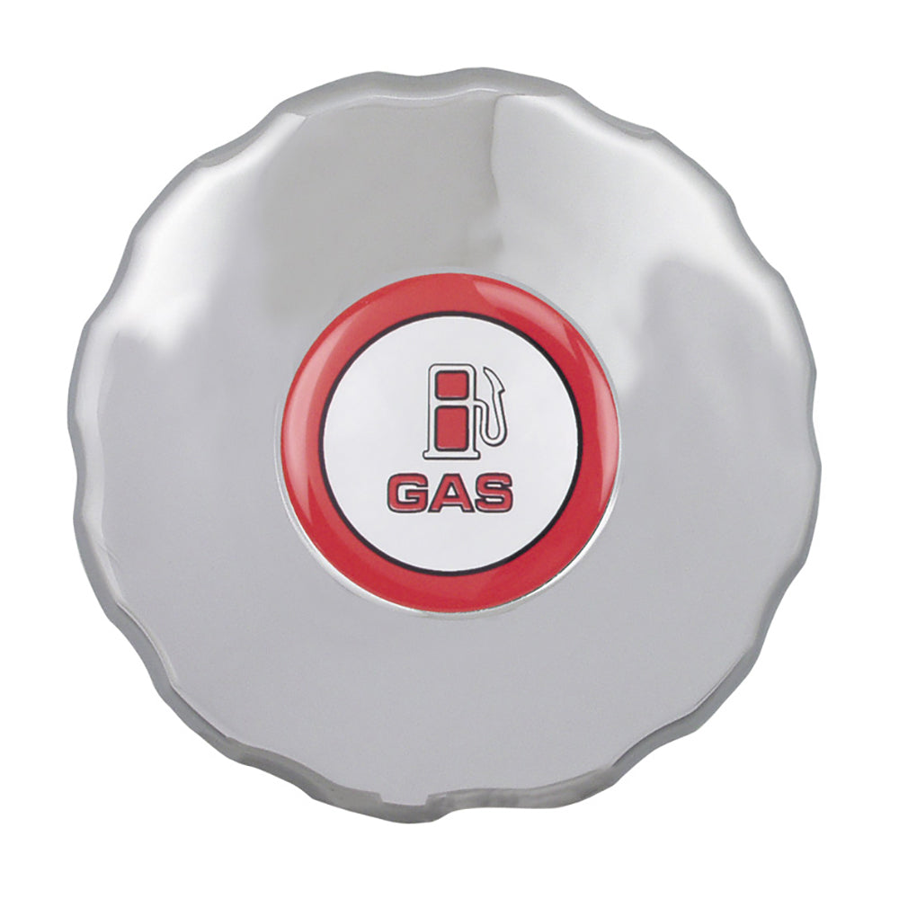 Perko 0582 Style Replacement Cap, Vented Polished Stainless Steel w/Safety Chain