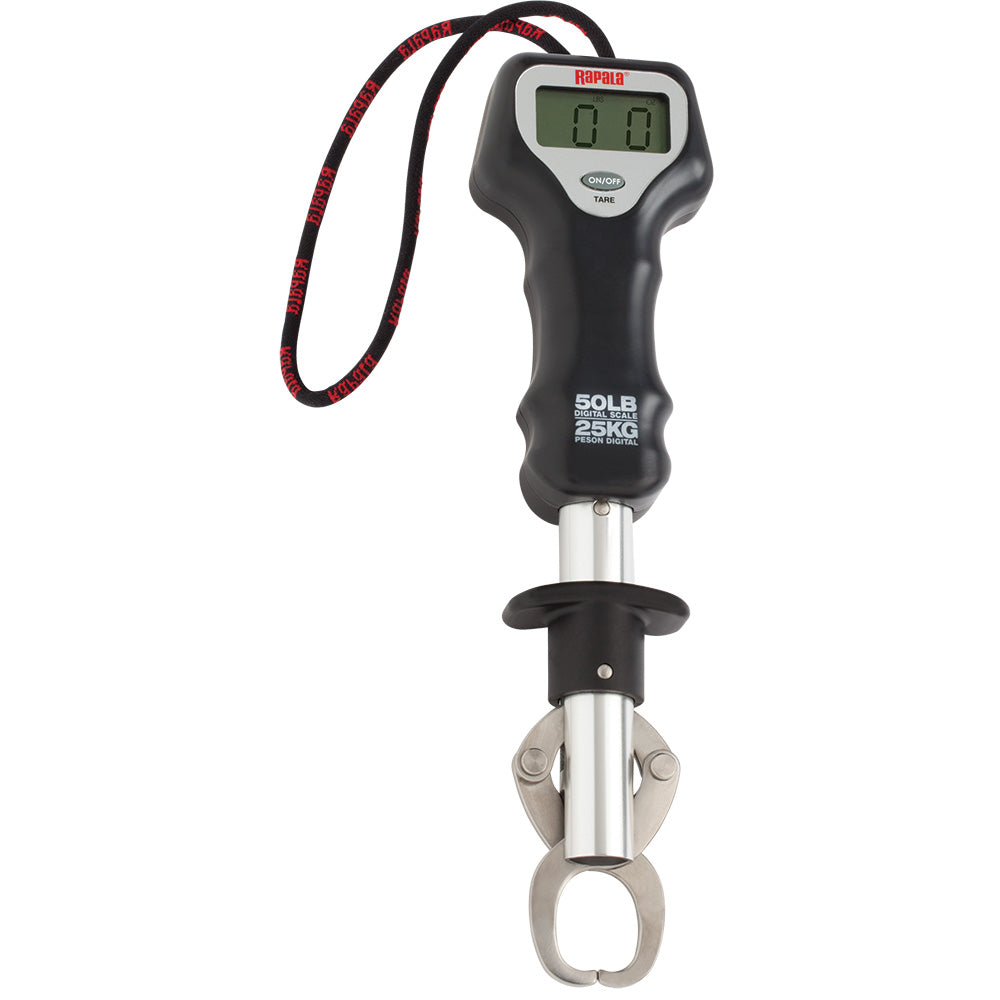 Rapala Digital Fish Gripper Scale, 50lb Capacity, Stainless Steel