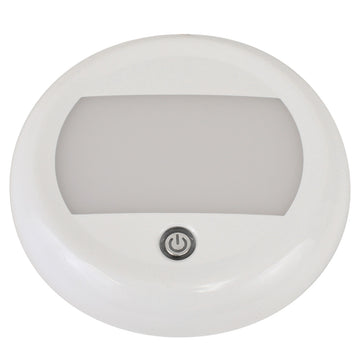 Scandvik 5" LED Dome Light with 3-Stage Dimming, 10-30V, IP67