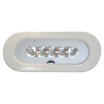 Scandvik 41343P Flush Mount Spreader Light, 10-30V White LED 1000 Lumens