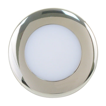 Scandvik A2.5 4-Color LED Downlight, 286 Lumens, 316 Stainless Steel