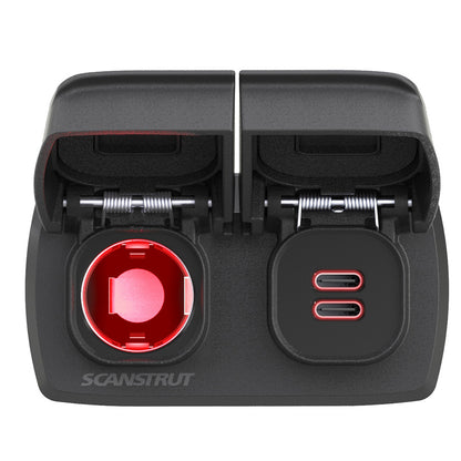 Scanstrut Flip Pro Multi - Dual USB-C & 12V Power Socket