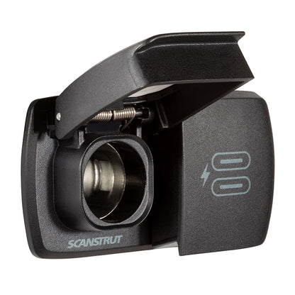 Scanstrut Flip Pro Dual USB-C & 12V Power Socket, 60W Fast Charge