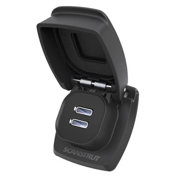 Scanstrut Flip Pro Max Dual USB-C Charge Socket, 60W Max, 12V/24V
