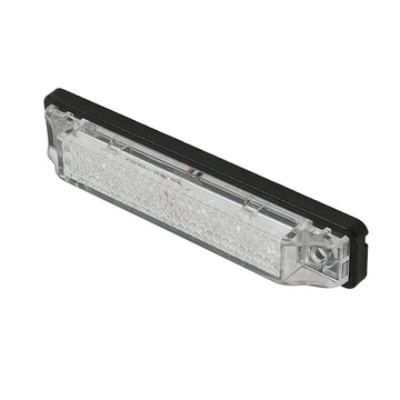 Scandvik 4" LED Light Strip, White with Gasket, 12V – IP67 Rated
