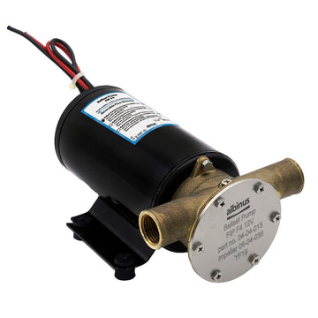 Albin Group FIP F4 12V Ballast Pump, 14 GPM – ISO 8846 Certified
