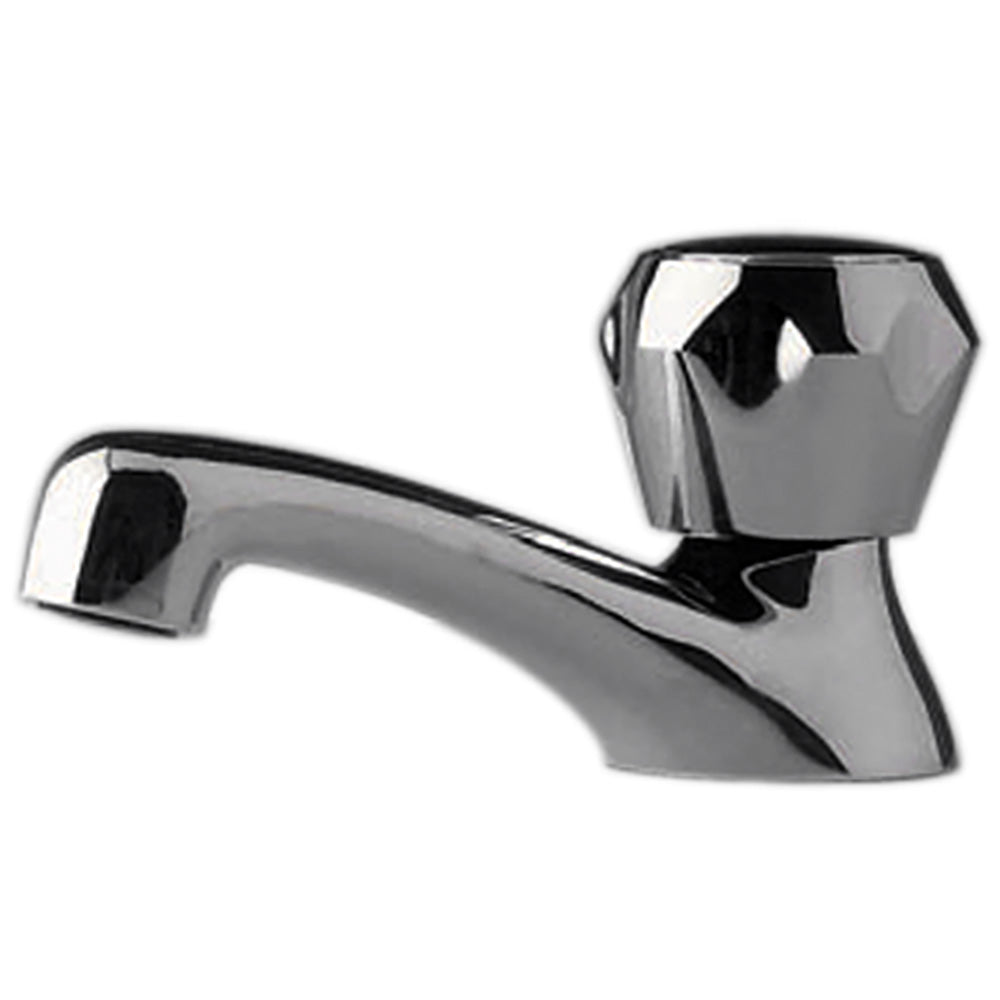 Scandvik Heavy-Duty Brass Basin Tap, Chrome Plated