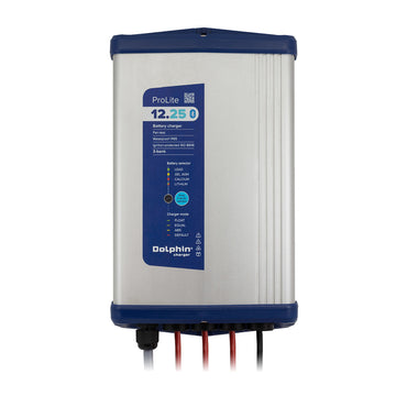 Dolphin Charger PROLITE Series 12V 25A Battery Charger, 3-Bank