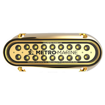 Metro Marine F-Series High-Output Underwater Light, White, 45° Beam