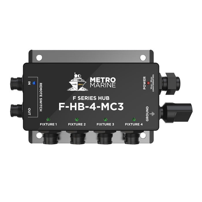 Metro Marine Single Color Hub - 4 Outputs (F-HB-4-MC3)