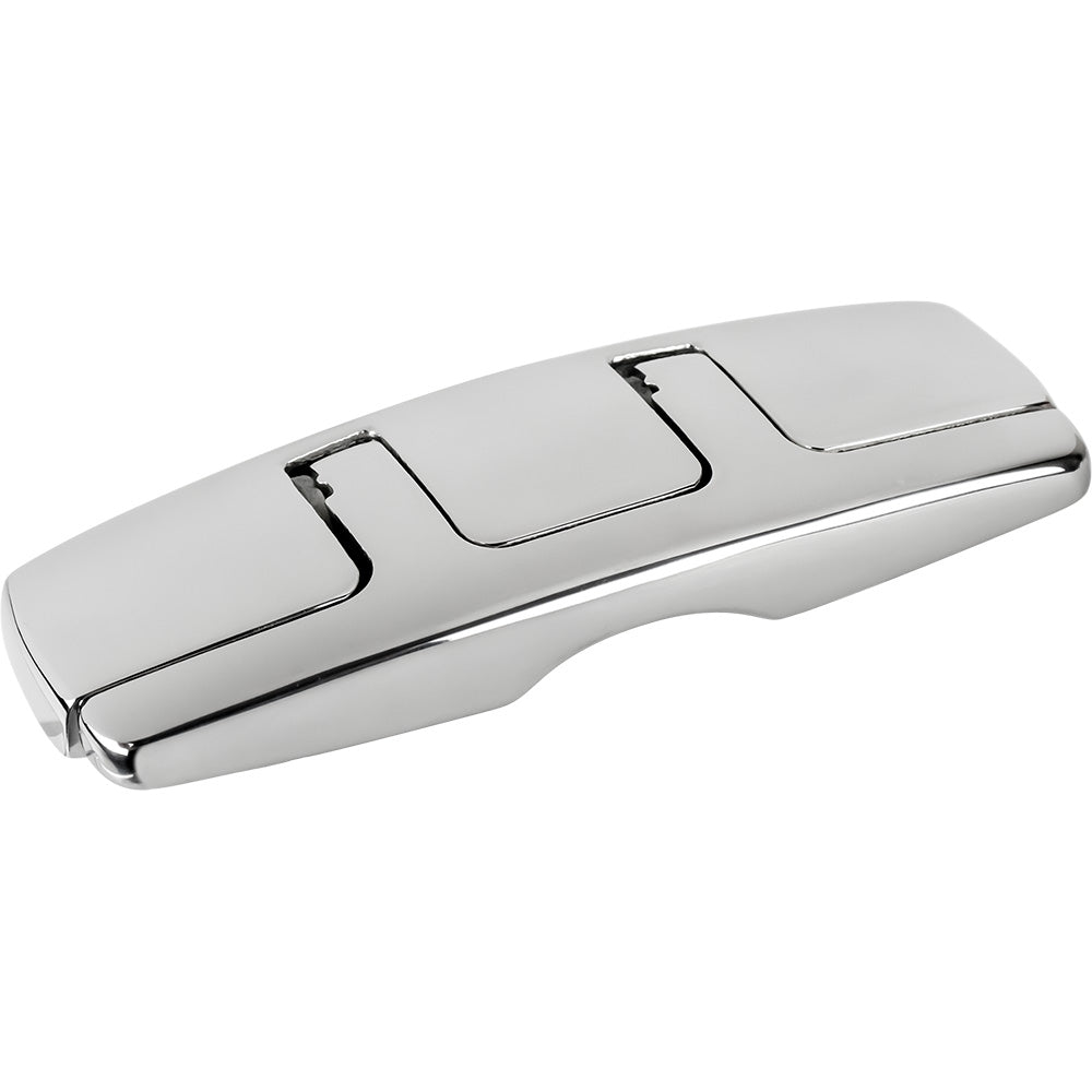 Sea-Dog 6" Rectangle Stainless Steel Folding Cleat with Hex Bolts