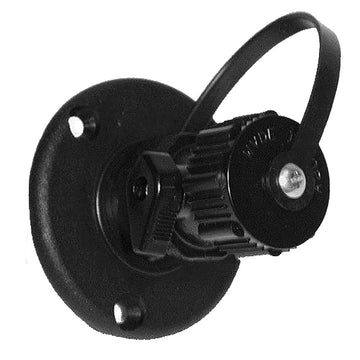 T-H Marine Washdown Fitting with Shutoff Valve, Black Flange