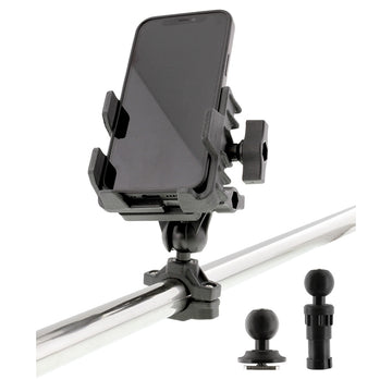 Scotty 139 Marine-Grade Phone Holder, Multi-Mount for Post, Track & Rail