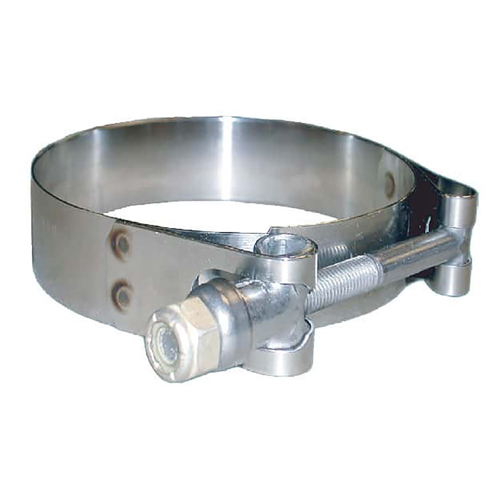 Trident Marine 720 T-Bolt Clamp, 3/4" Band, 8.30-8.87" O.D. Range