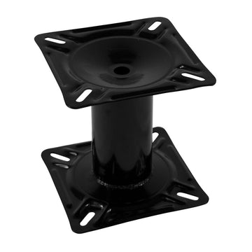 Wise Seats 7" Fixed Steel Boat Seat Pedestal, Black – ABYC Class B Certified