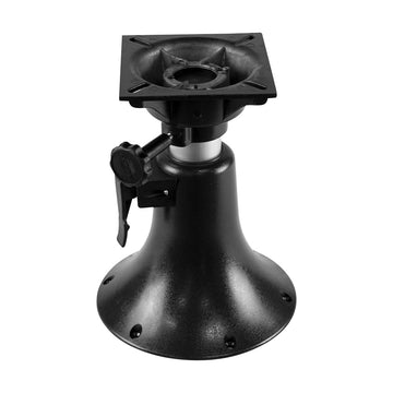 Wise Seats 13-18" Adjustable Aluminum Bell Pedestal w/ Seat Spider Mount