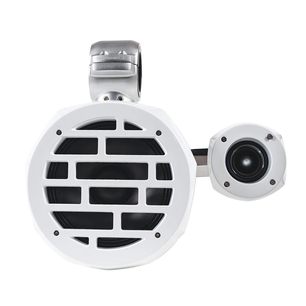 Roswell Marine R1 Pro Tower Speakers, White, 200W RMS / 400W Peak