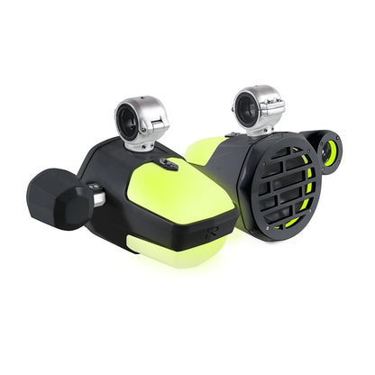Roswell Marine R1 Pro Tower Speakers, 200W RMS / 400W Peak, RGB LED Lighting