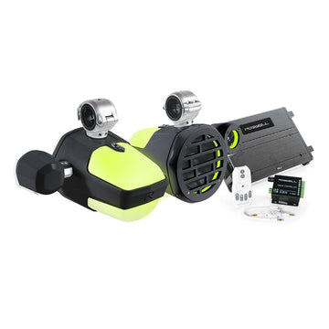 Roswell R1 Pro Marine Audio Package with Patented RGB LED Tower Speakers