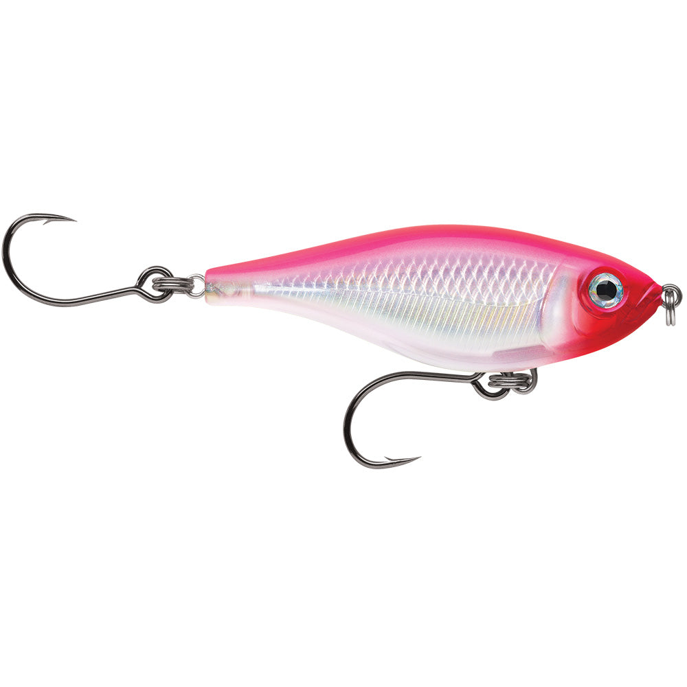 Rapala SXRTM06HP X-Rap Twitchin' Mullet Lure, 2-1/2" Hot Pink