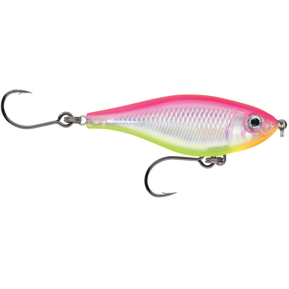 Rapala X-Rap Twitchin' Mullet, 3-1/8" Slow Sinking Lure – Electric Chicken