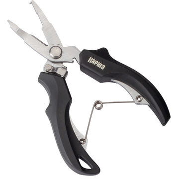 Rapala RSRS Split Ring Scissors, Stainless Steel, Lanyard Ready
