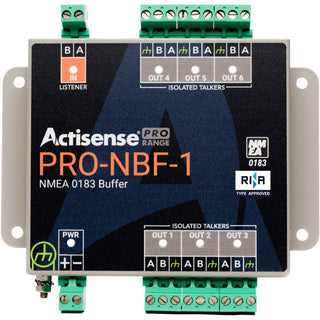 Actisense PRO NMEA Buffer, 1 OPTO Input, 6 ISO-Drive Outputs, Type Approved