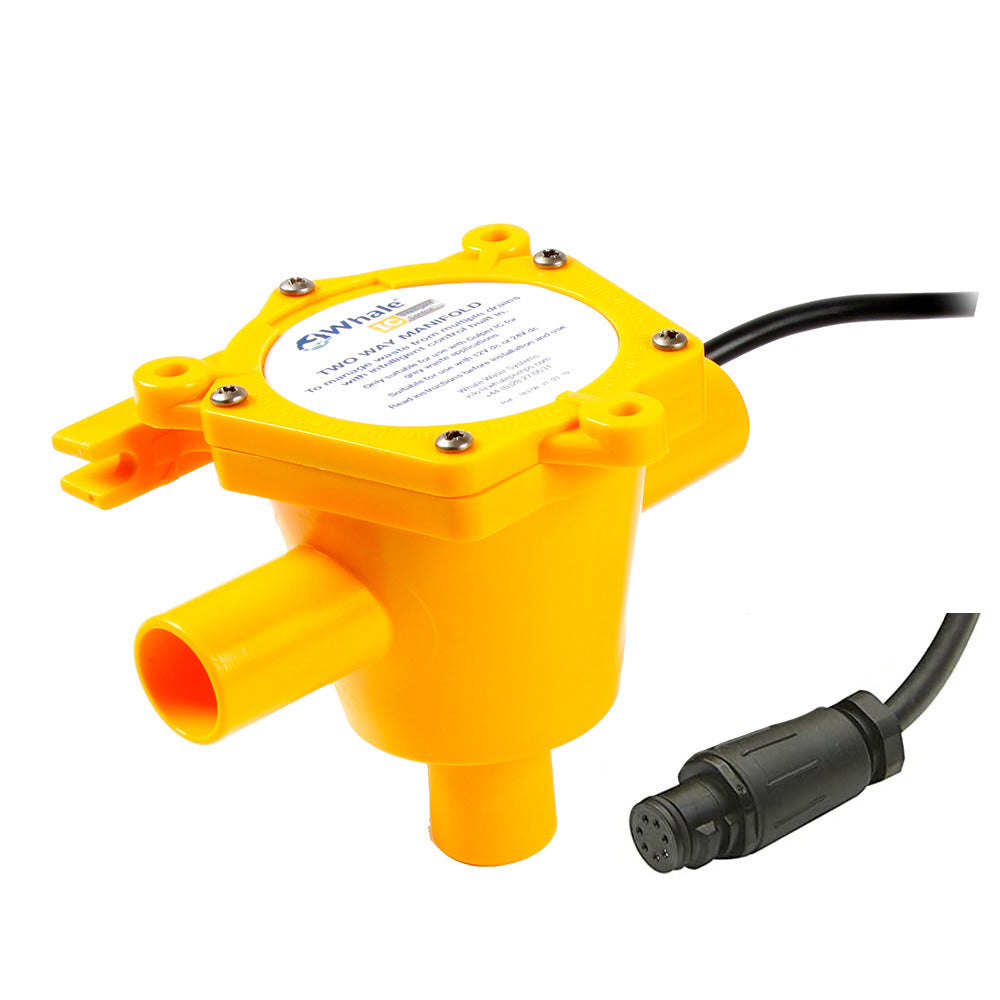 Whale Marine 2-Way Waste Manifold, 3/4" Ports