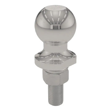 CURT 40080 1-7/8" Trailer Ball, 3/4" x 2-1/8" Shank, 2000 lb Cap