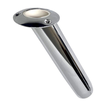 Rupp Marine 30 Degree Fixed Standard Rod Holder, Stainless Steel