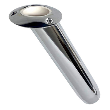 Rupp Marine 30-Degree Standard Swivel Rod Holder, 316L Stainless Steel