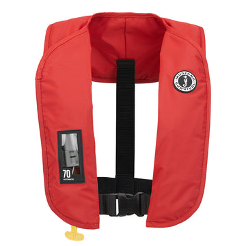 Mustang Survival MIT 70 Automatic Inflatable PFD, Red