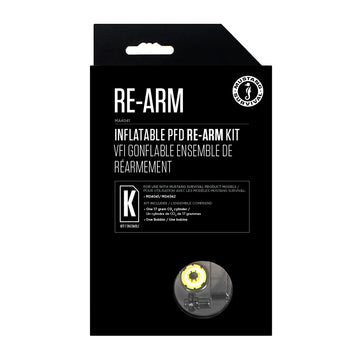 Mustang Survival Re-Arm Kit K, 17g CO2 Cylinder for MIT 70 PFDs