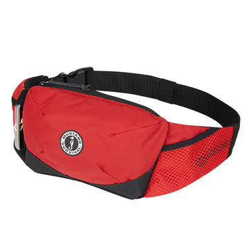 Mustang Survival Essentialist Manual Inflatable PFD Belt Pack, Red