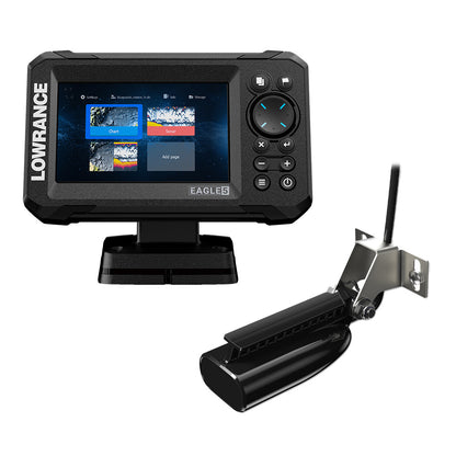 Lowrance Eagle 5 Fishfinder and Chartplotter Combo with SplitShot HD Transducer