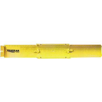 YakGear Fish Stik Folding Ruler, Yellow – 36-Inch, Floats