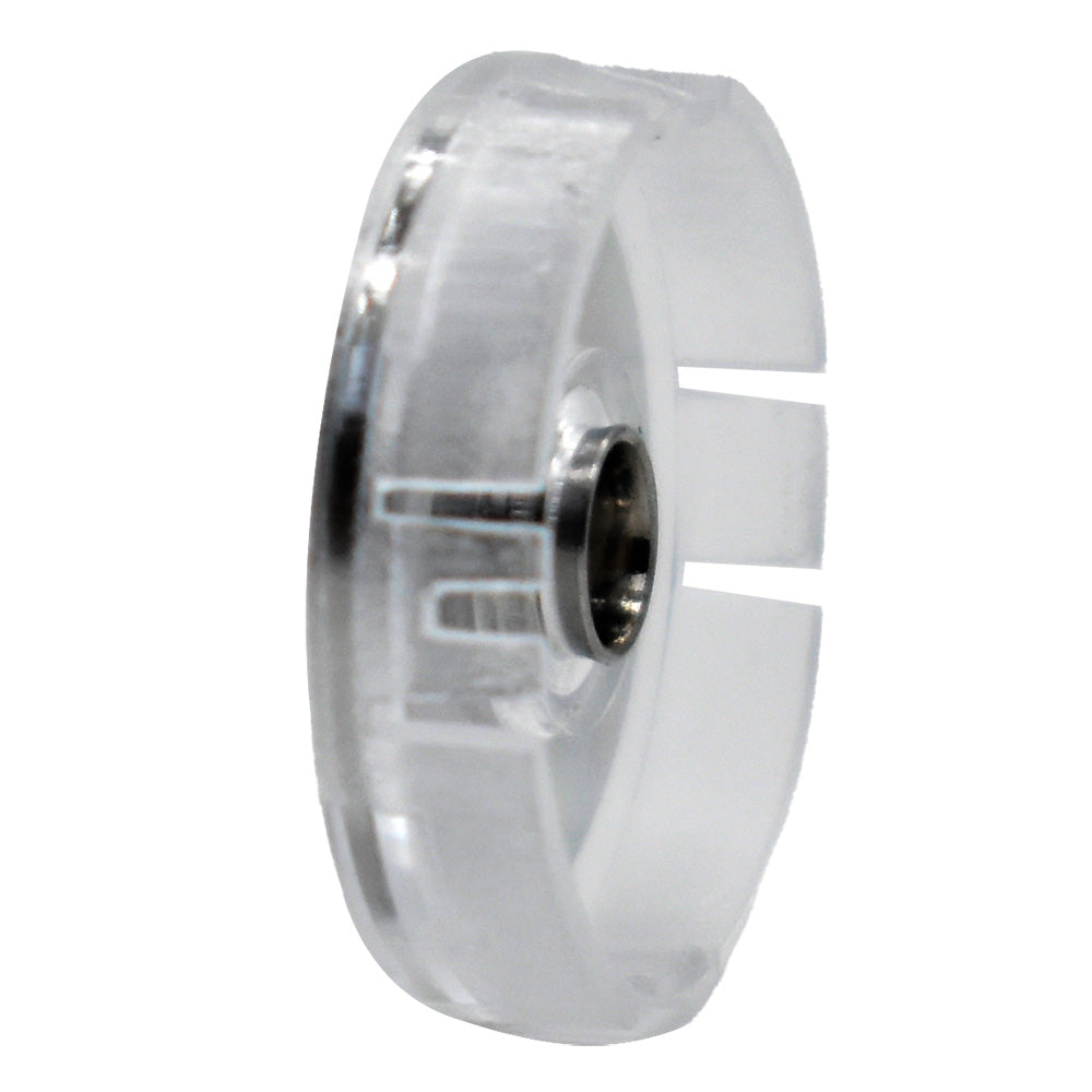 Bluewater 22mm Ring Style Button, Stainless Steel