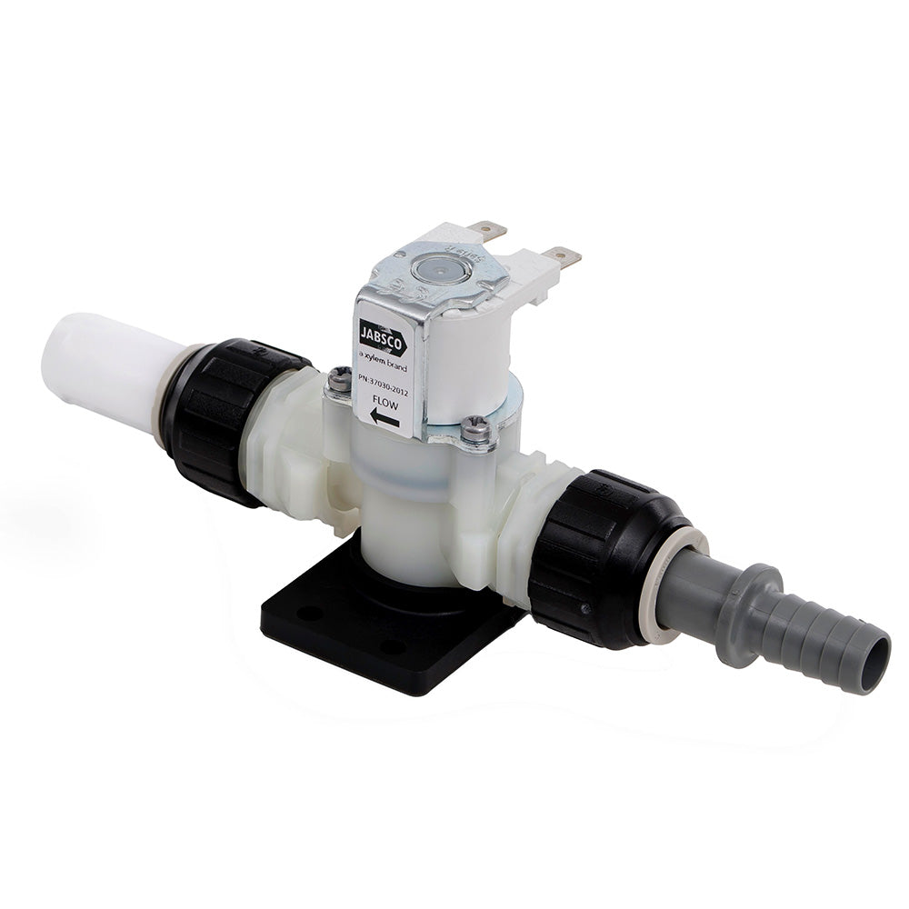 Jabsco Solenoid/Anti-Syphon Valve, 12V DC